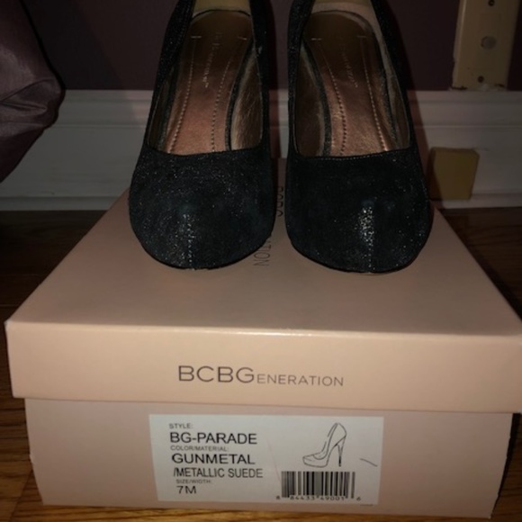 BCBGeneration gunmetal heels - Picture 5 of 5
